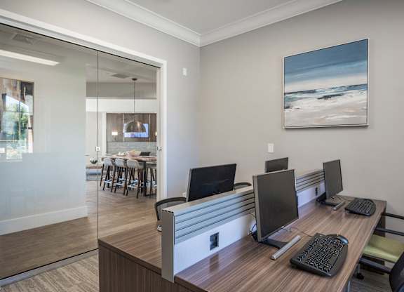 Fully-Equipped Business Center