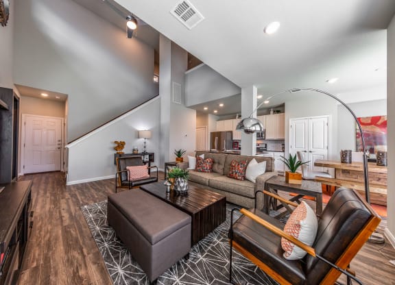 Rivers Edge Apartments Soaring Ceilings