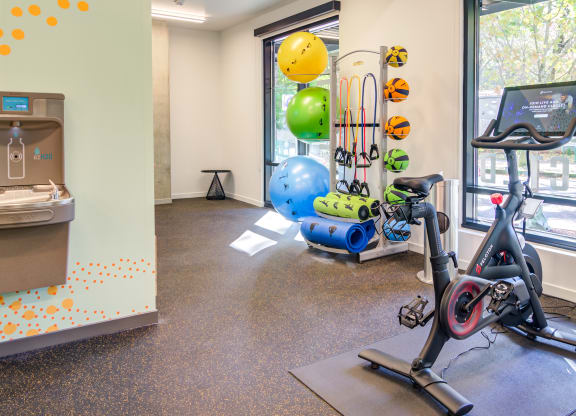 Fitness Studio with Peloton