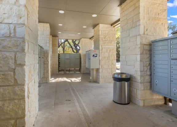 Delivery Lockers at Villas at Rogers Ranch, San Antonio, TX, 78258