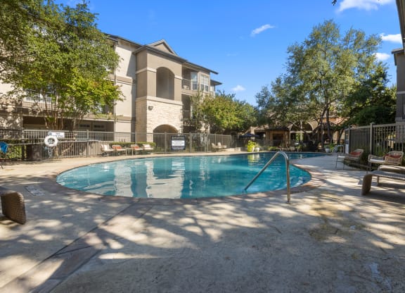 Crystal Clear Swimming Pool at Villas at Rogers Ranch, San Antonio, TX, 78258