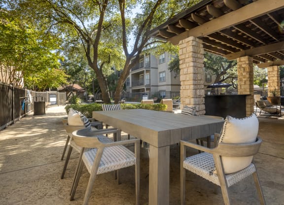 Outdoor Lounge at Villas at Rogers Ranch, San Antonio, Texas