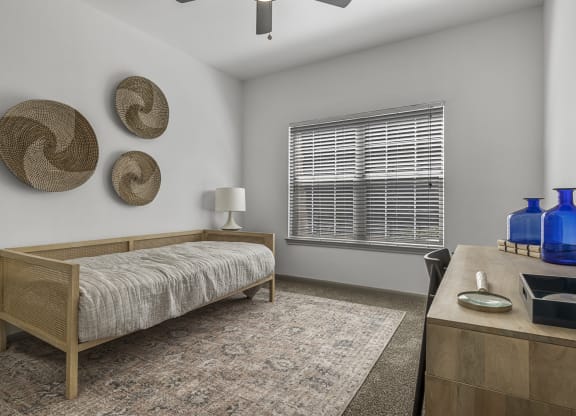 Small Bedroom And Workspace at Villas at Rogers Ranch, San Antonio, TX