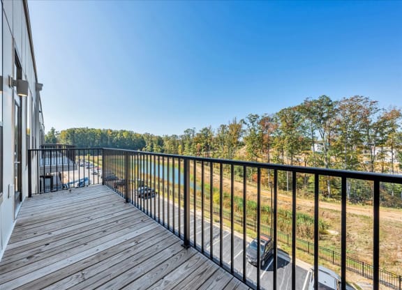 balcony at Luxe 360 on Centerpointe Apartments, Midlothian, 23114