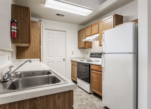 Kitchen at Polo Run Apartments, Greenwood