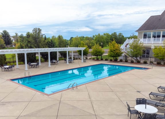take a dip in our resort style poolat The Harbours Apartments, Clinton Twp, MI, 48038