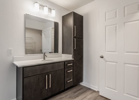 Bathroom at Latitudes Apartments, Indianapolis, 46237