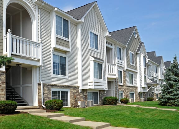 Backside Exterior  at Westlake Apartments, Michigan