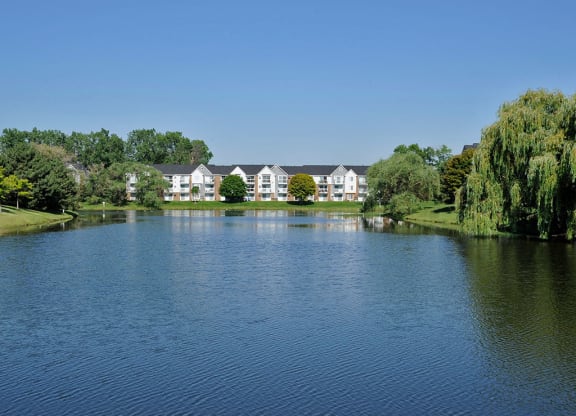Large Lake Within Community at The Landings, Westland, MI, 48185