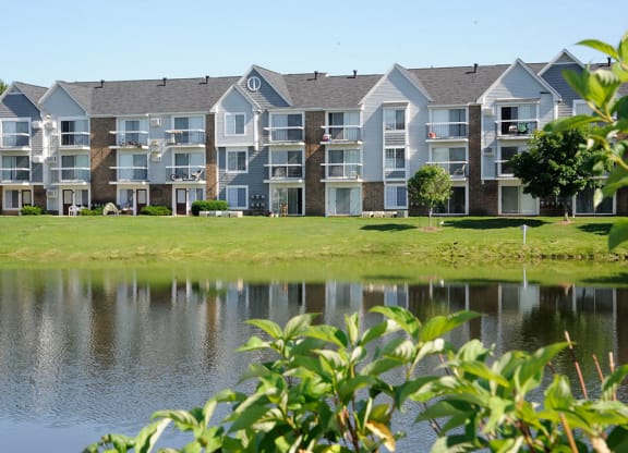 Lake Views From Apartments at The Landings, Westland, 48185