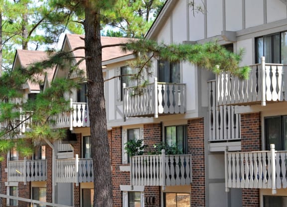 Private Balconies at Brook Pines, Columbia, South Carolina