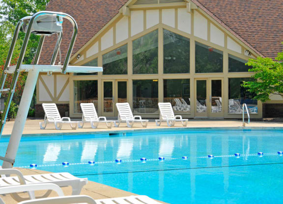 Sparkling Outdoor Swimming Pool
