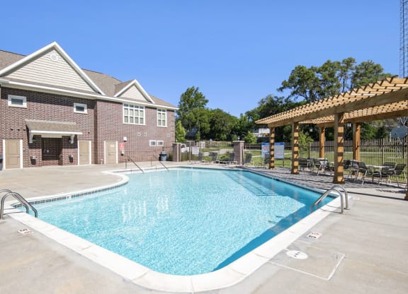 Poolside Sundeck at Andover Pointe Apartment Homes, 68138