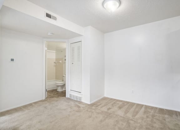 dining room with a view of the bathroom at Apple Ridge Apartments, Michigan, 49534