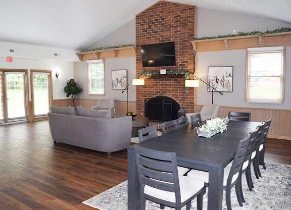 A community building for large gatherings at Arbor Lakes Apartments, Elkhart, IN