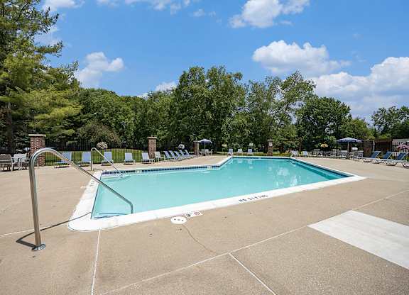 Glimmering Pool at Byron Lakes Apartments, Byron Center, Michigan