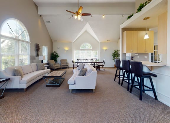 Community Building with Wi-Fi at Canal Club Apartments in Lansing, MI