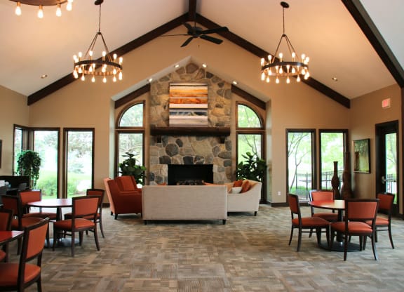 Clubhouse at Southport Apartments in Belleville, MI 48111