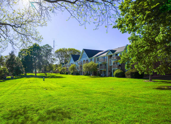 Lush Green Outdoor Spaces at Concord Place Apartments, Kalamazoo, Michigan