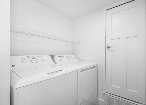 Two Bedroom Laundry Room at The Crossings Apartments in Grand Rapids, MI