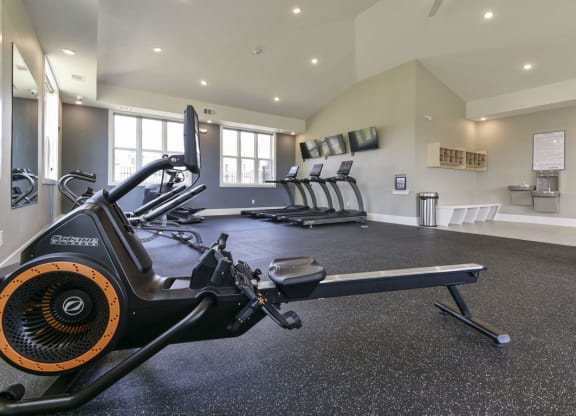 Brand New Fitness Center Equipment at Dodson Pointe Apartment Homes in Rogers, AR
