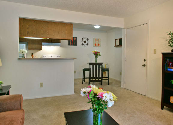 Living Room and Dining Area at Lake in the Pines, North Carolina, 28311