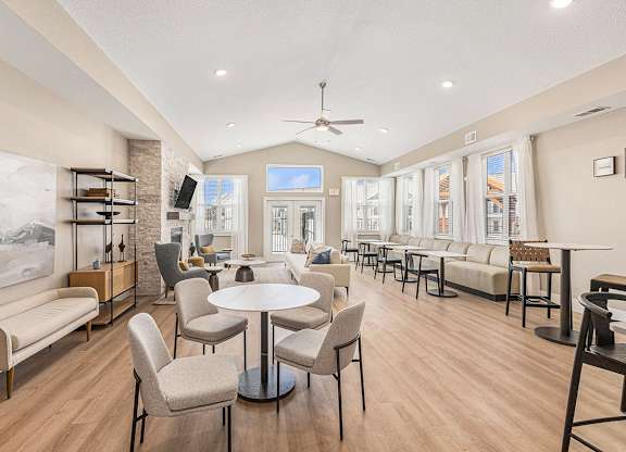 Modern clubhouse at Eagle Ridge Apartment Homes, Traverse City, 49685
