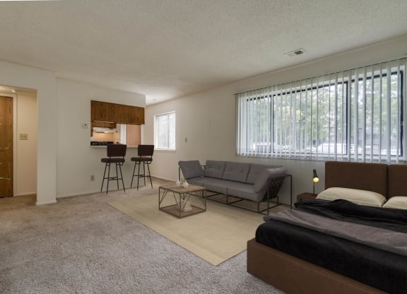 Larkspur Layout Living Room at Lake in the Pines, NC 28311