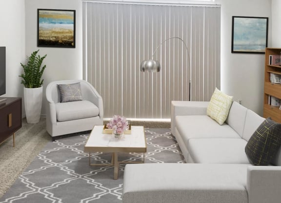 Third Floor Living Area  at Westlake Apartments, Belleville, Michigan