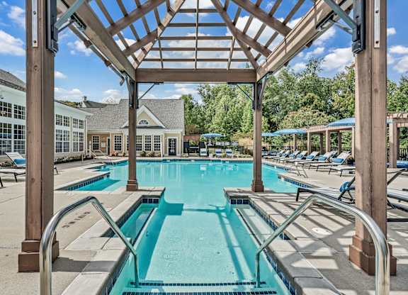 Resort Style Pool at Enclave Apartments, Midlothian, VA