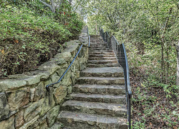 Stone Stairs at Enclave Apartments, Midlothian, 23114