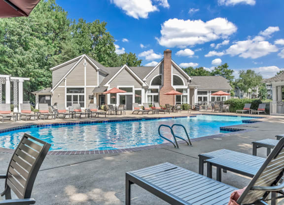 Swimming pool at Trophy Club at Bellgrade, Midlothian, VA, 23113