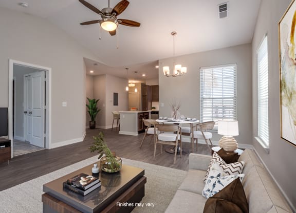 Prestige Open Floor Plan at Emerald Creek Apartments, Greenville