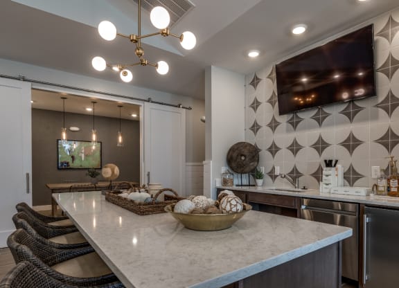 Clubhouse with Resident Lounge at Emerald Creek Apartments, South Carolina