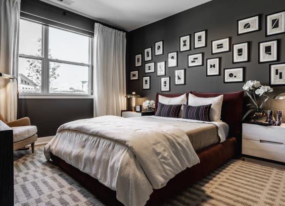 Carpeting In Bedrooms at Nuvo Flats, Merrillville, IN