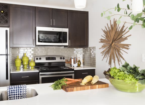 Fully Furnished Kitchen at WaterFront Apartments, Virginia Beach, VA,23453