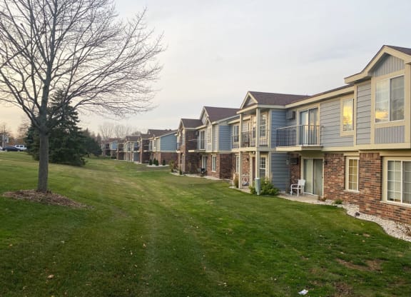 Well Maintained Buildings and Grounds at Wood Creek Apartments, Wisconsin
