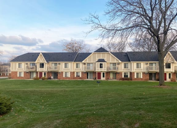 Beautiful Brick Buildings at Wood Creek Apartments, Wisconsin