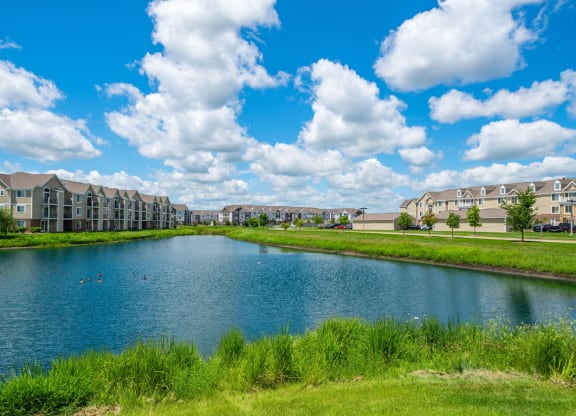 Breathtaking Pond View at Fieldstream Apartment Homes, Ankeny