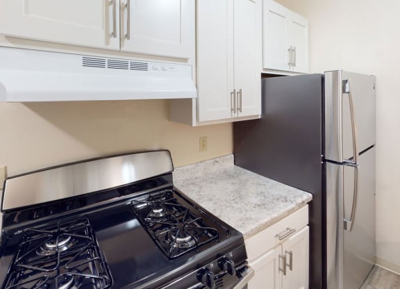 Upgraded Kitchen at Glen Oaks Apartments, Muskegon