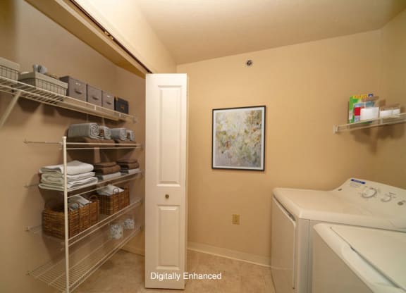 Full Size Washer and Dryer at Foxwood and The Hermitage, Michigan, 49024