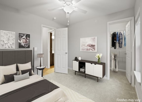 Huron Bedroom at River Hills Apartments, Fond du Lac, 54937