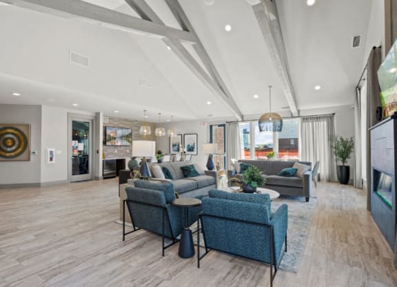 Clubhouse Interior at River Hills Apartments, Fond du Lac, WI
