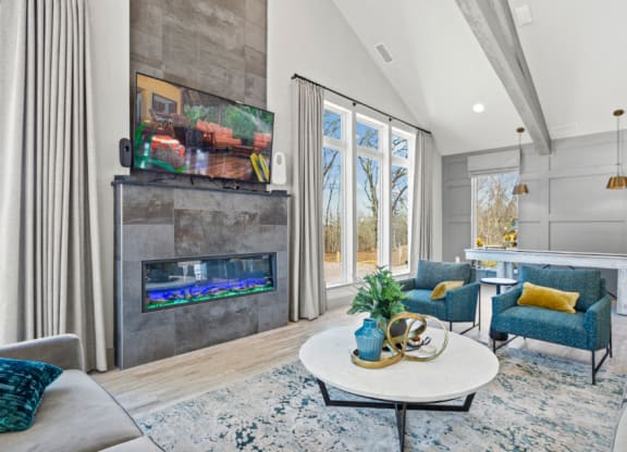 Clubhouse Interior at River Hills Apartments, Fond du Lac, 54937