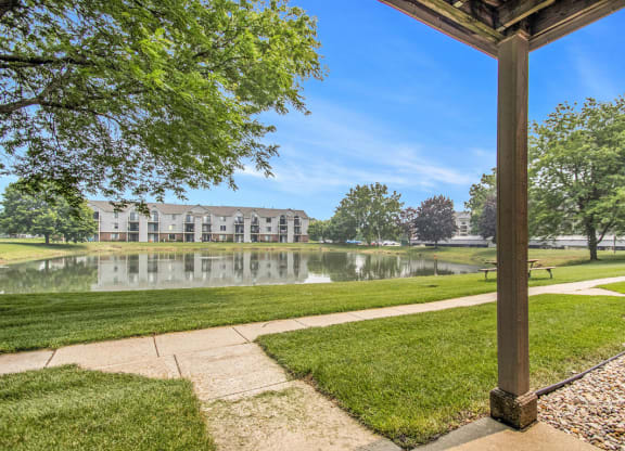 Gorgeous Pond Views at Indian Lakes Apartments, Mishawaka