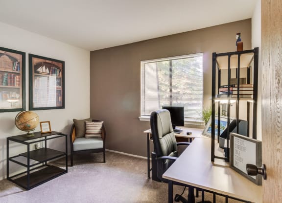 Bedroom or Den at The Village Apartments, Michigan