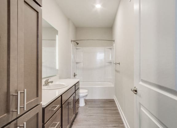Bathroom (Spruce) at Village Place Apartments, Romeoville, 60446