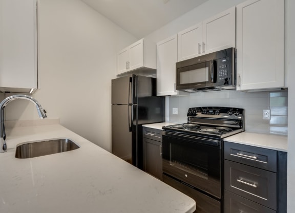 Kitchen at Uptown Square Apartments, Troy, MI