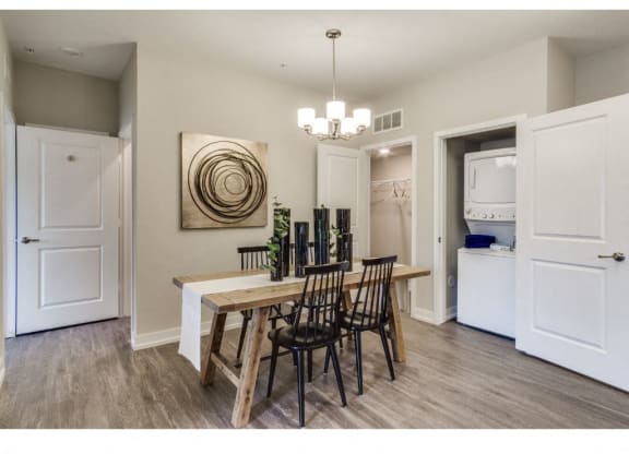 Cedar Dining and Laundry at Montgomery Place Apartments, Montgomery, IL