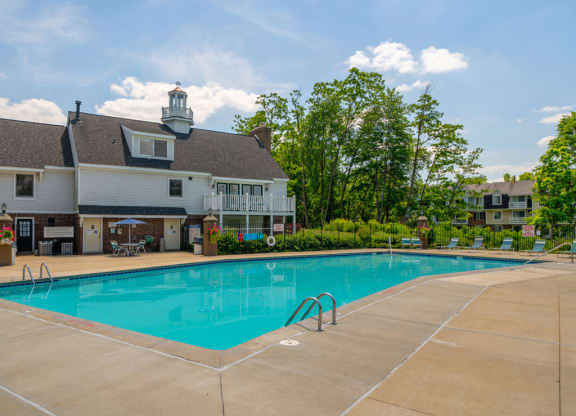 Relaxing Swimming Pool at Irish Hills Apartments, South Bend, Indiana